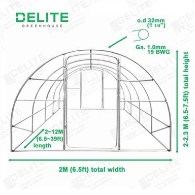 ইনডোর এবং আউটডোর ব্যবহারের জন্য ছোট উদ্ভিদ গ্রিনহাউস